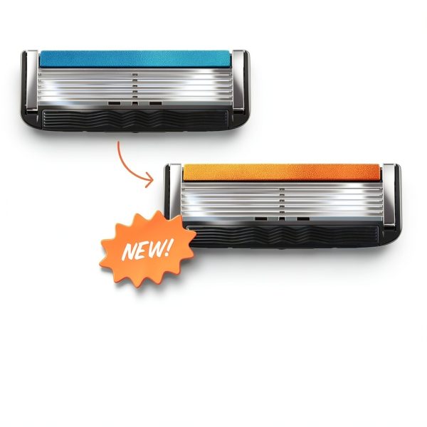 Dollar Shave Club Razor 6 Blade Black Pack-5