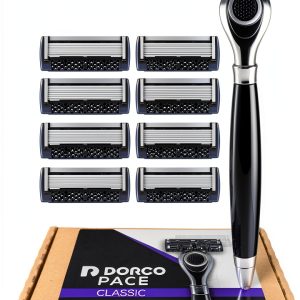 Dorco Classic Razor 7 Blade Mens Shaving System-0