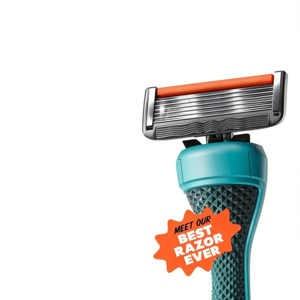 Dollar Shave Club Razor 6 Blade Black Pack-4