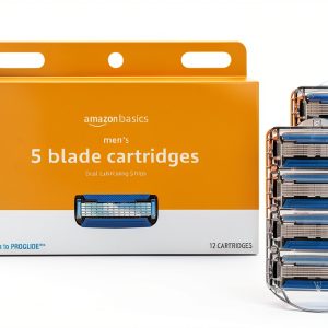 Amazon Basics 5-Blade Razors for Men-0