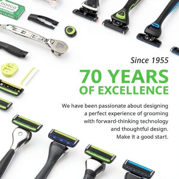 Dorco Pace 6 Pro Six Blade Razor for Men-8