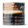 6 Blade DORCO Men's Razor with Lubricating Strip-4