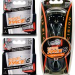 6 Blade DORCO Men's Razor with Lubricating Strip-0