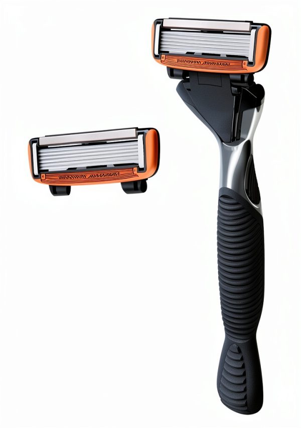 6 Blade DORCO Men's Razor with Lubricating Strip-1