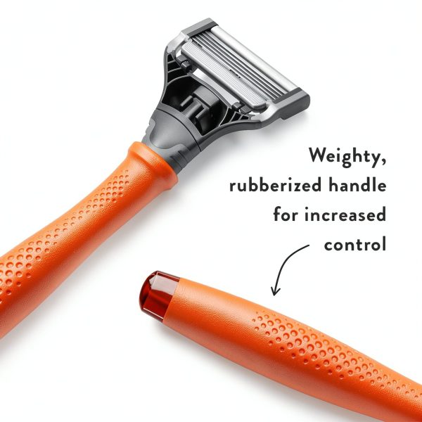 Harry's 5 Blade Razor for Men Rubberized Handle-4